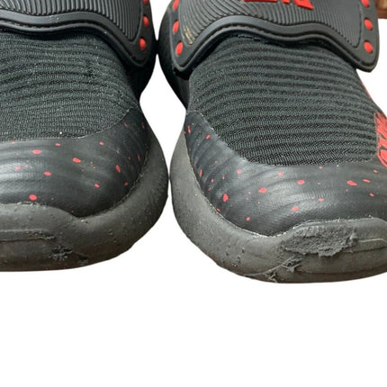 Little Boys 12 Black Red Lightweight Breathable Non Slip Athletic Sneaker Shoes