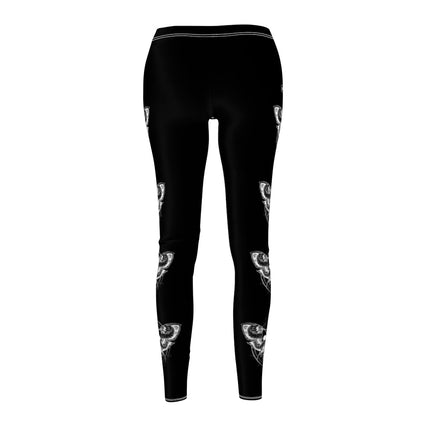 Death Moth Leggings Black
