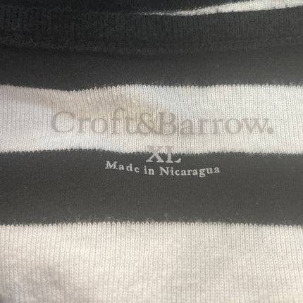 Lot of 2 Croft & Barrow St Johns Bay Womens XL Short Sleeve Cotton Blend Tops