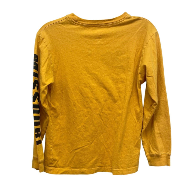 University of Missouri Mizzou Tigers Kids Large Long Sleeve 100% Cotton Tee