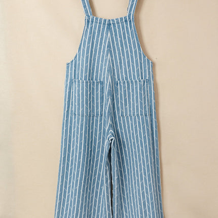 Angel Ruffled Wide Leg Overalls