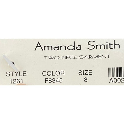 New Amanda Smith Womens Size 8 Black 100% Polyester LBD Sleeveless Sheath Dress