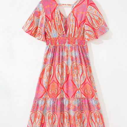 Luz Sleeve Boho Maxi Dress