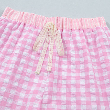 Arleth Detail Lace Tie Shorts