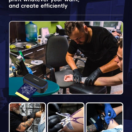 AIMO MR3 Bluetooth Tattoo Stencil Pocket Printer (can use roll paper)