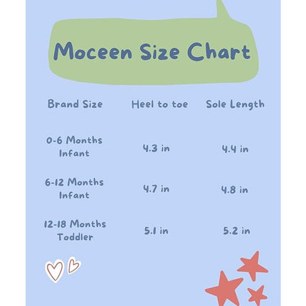 Moceen Baby Boys 12 -18 Months Navy Loafers Soft Sole PU Leather Moccasins Shoes