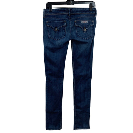 Hudson Womens Size 26 Dark Blue Stretch Cotton Collin Flap Skinny Denim Jeans