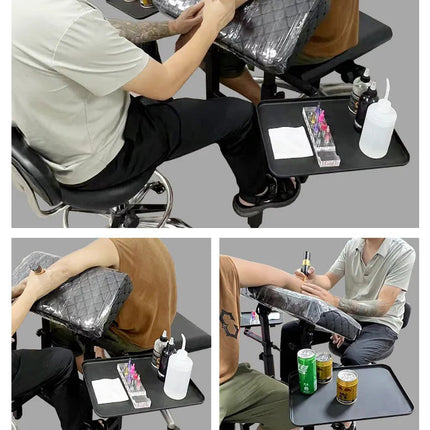 INKSOUL NEW DESIGN TATTOO HAND BRACKET THICKER STEEL ARMREST