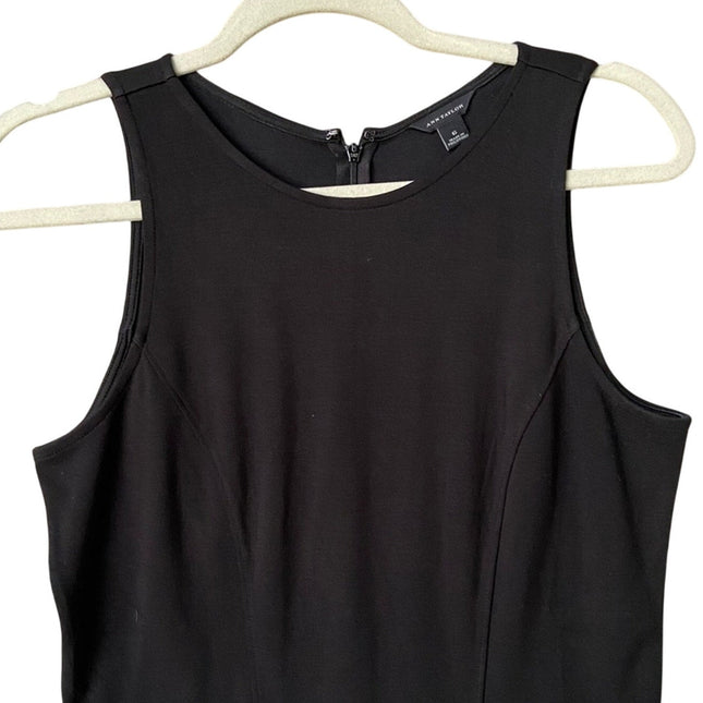 New Ann Taylor Womens Size 6 Sleeveless Back Zip Striped A Line Fit Flare Dress