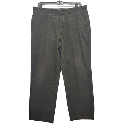 Structure Mens 40X30 Olive Green 100% Cotton Multi Pocket Corduroy Crosby Pants