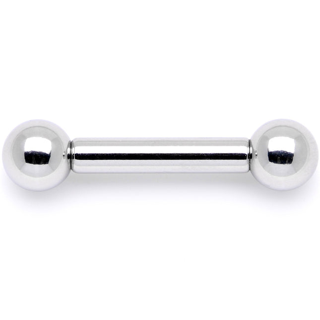 10G Stainless Straight Steel Barbell 1/2 5mm