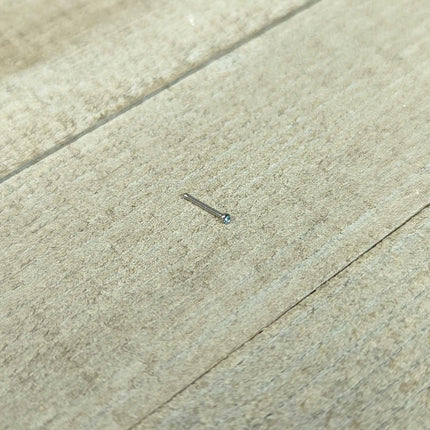 20G Stainless Steel Aqua Gem Micro Nose Bone
