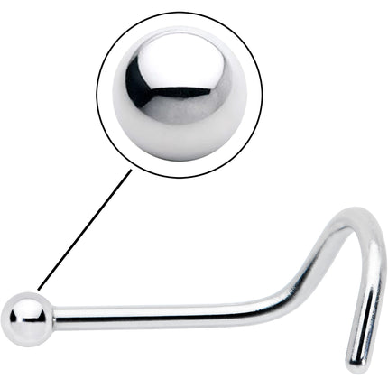 20G Stainless Steel 2mm Ball Nose Screw