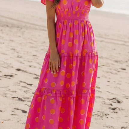 Myra High Waist Midi Dress