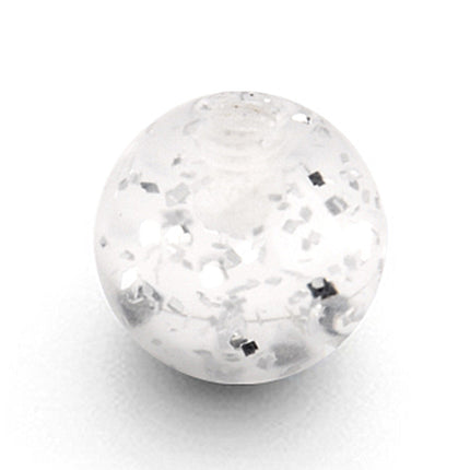 Clear Glitter UV Replacement Ball - 6mm