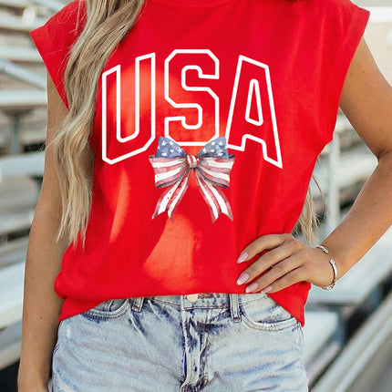 Dior High Cap Sleeve Top
