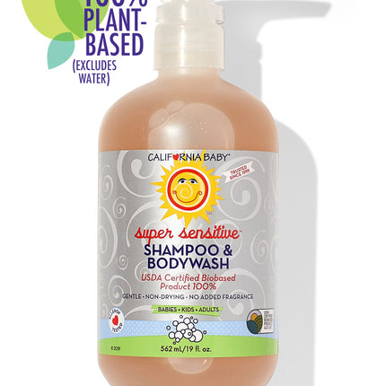 (No Fragrance) Super Sensitive™ Shampoo & Bodywash