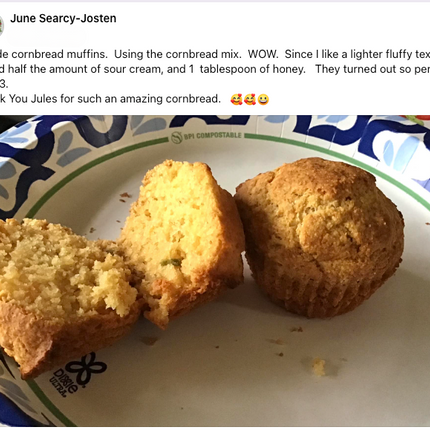 gfJules Gluten Free Cornbread Mix
