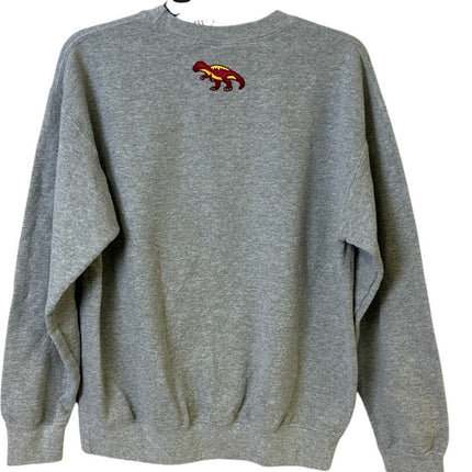 Upcycled Hand Printed Womens Medium If God Ain't In It Neither Am I Sweatshirt