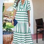 Green Stripe / L - 12/14