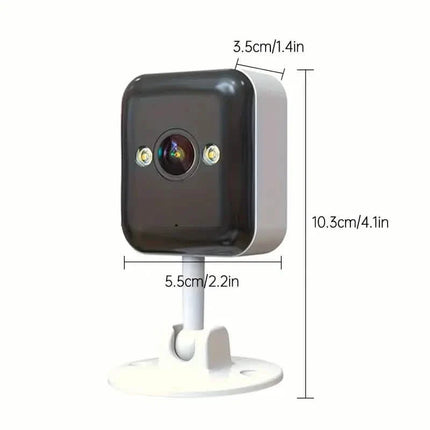 2-Pack: 1080P FHD Wireless Surveillance Camera, Full-Color Night Vision, Two-Way Voice & More