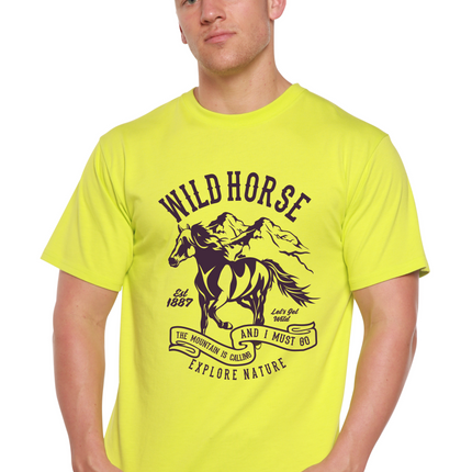Wild Horse Spun Bamboo® Men's Bamboo Viscose/Organic Cotton Short Sleeve Graphic T-Shirt