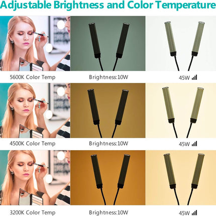 INKSOUL Flexible Double Arms LED Fill Light