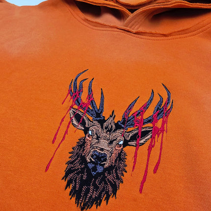 Trophy Pullover Hoodie Orange