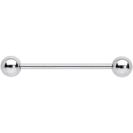 14G STEEL BARBELL Ring 1 inch 6mm
