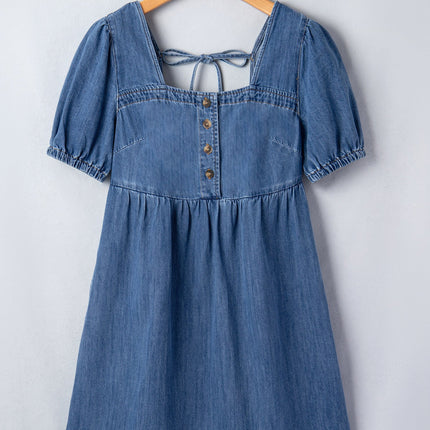 Karina Puff Sleeve Mini Dress