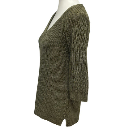Coldwater Creek Womens Large Acrylic Blend Scoop Neck Pullover Sweater Tunic