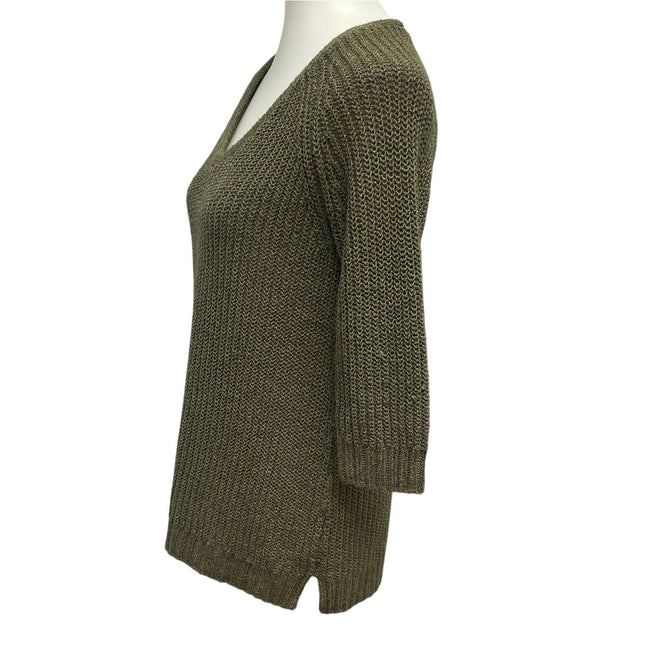 Coldwater Creek Womens Large Acrylic Blend Scoop Neck Pullover Sweater Tunic