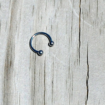16G 5/16 Stainless Steel Horseshoe Circular Barbell