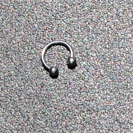 16G 5/16 Stainless Steel Horseshoe Circular Barbell