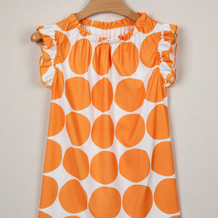 Nayeli Frilled Shift Tank Top
