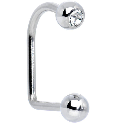 Single Crystal Lippy Loop Ball Labret