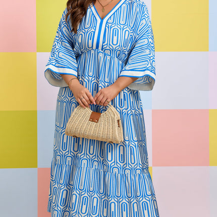 Siya Bracelet Sleeve Long PLUS Dress