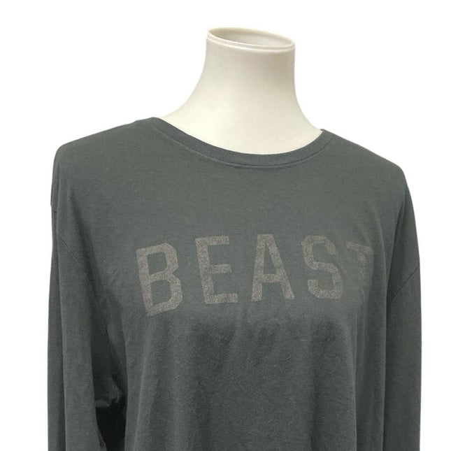 The Nike Beast Tee Mens XXL Athletic Fit Dri-Fit Long Sleeve Move Mountains Tee