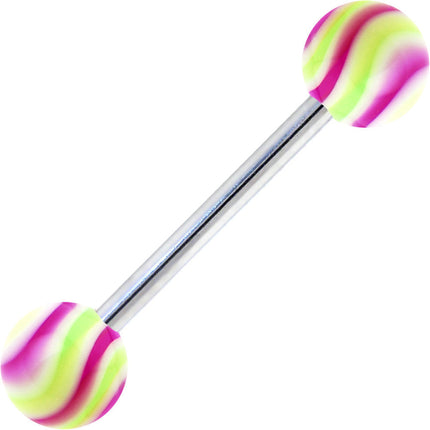 Purple Paradise HYPNOTIC Barbell Tongue Ring