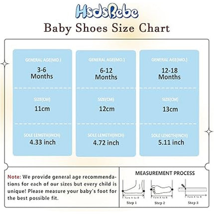 HsdsBebe Baby Boys 12-18 Months Brown Sneakers Hook & Loop Closure Oxford Shoes