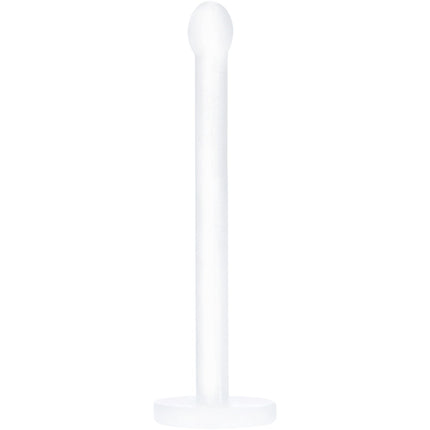 20G Clear Flat Bioplast Nose Retainer