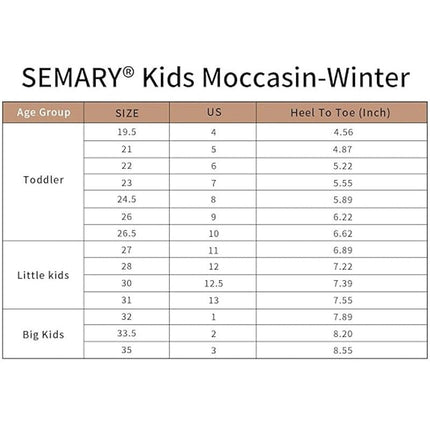New Semary Toddler Boys Size 8 Brown Faux Suede Moccasin Memory Foam Slippers
