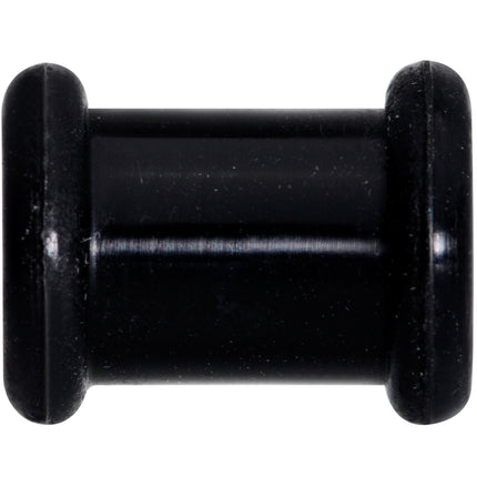 2G Black Double Flare Silicone Flexible Tunnel Set