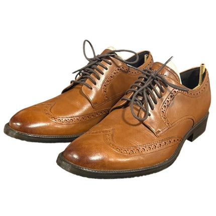 New In Box Cole Haan Mens 11 British Tan Leather Oxford Lace Up Grand 360 Shoes