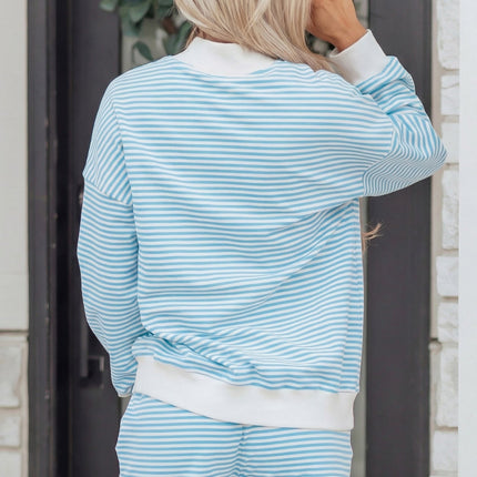 Juliette Mock Sweatshirt and Shorts Set
