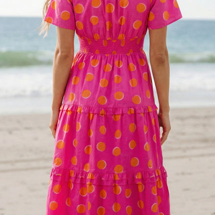 Myra High Waist Midi Dress