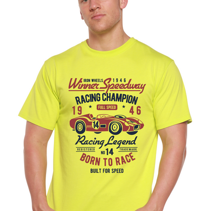 Winner Speedway Spun Bamboo® Men's Bamboo Viscose/Organic Cotton Short Sleeve Graphic T-Shirt