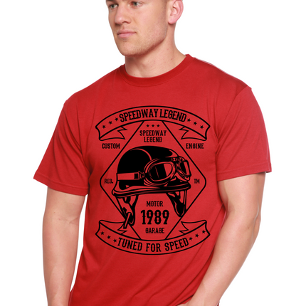 Speedway Legend Spun Bamboo® Men's Bamboo Viscose/Organic Cotton Short Sleeve Graphic T-Shirt