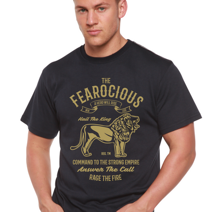 The Fearocious Spun Bamboo® Men's Bamboo Viscose/Organic Cotton Short Sleeve Graphic T-Shirt