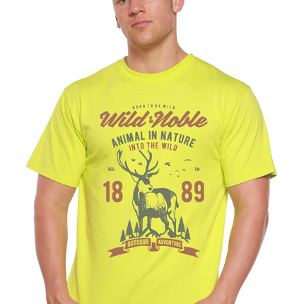 Wild And Noble Spun Bamboo® Men's Bamboo Viscose/Organic Cotton Short Sleeve Graphic T-Shirt